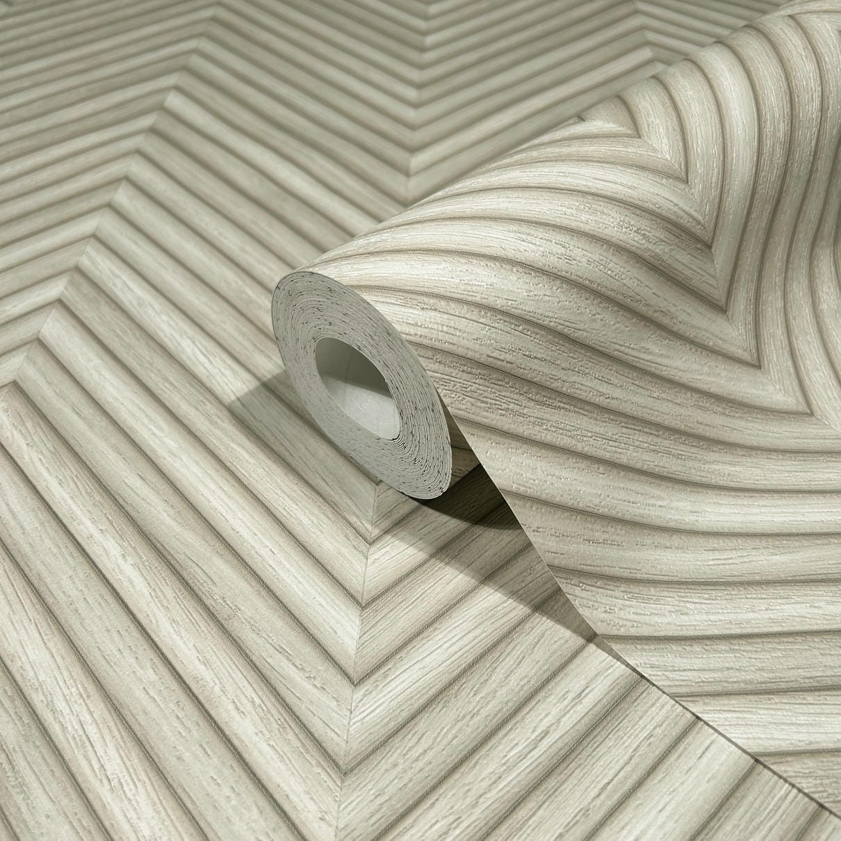 Vliestapete beige holzoptik