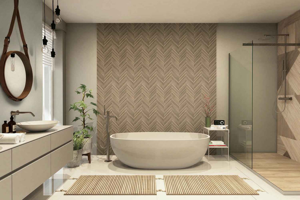 Vliestapete braun holzoptik