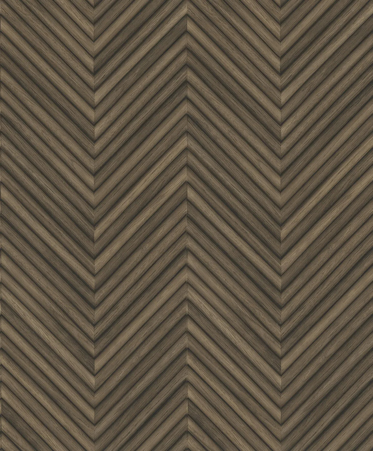 Papel pintado tejido no tejido efecto madera marrón - Marburg - Imagen 6