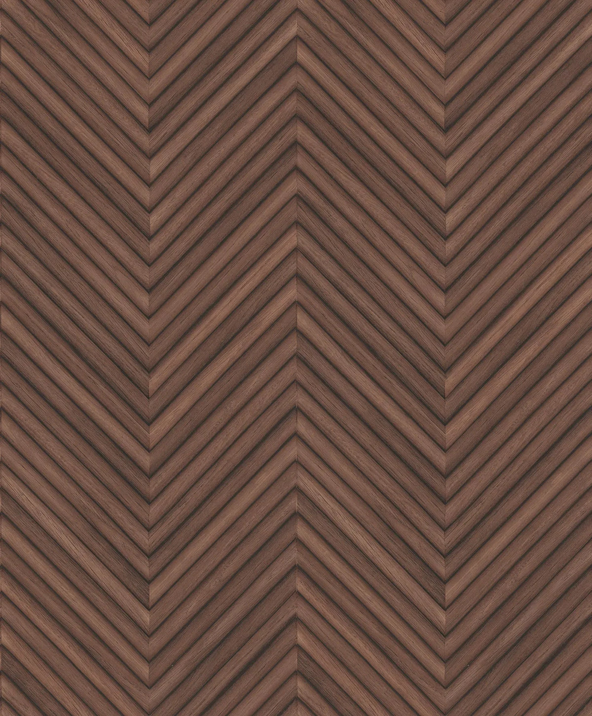 Papel pintado tejido no tejido efecto madera rojo y marrón - Marburg - Imagen 4