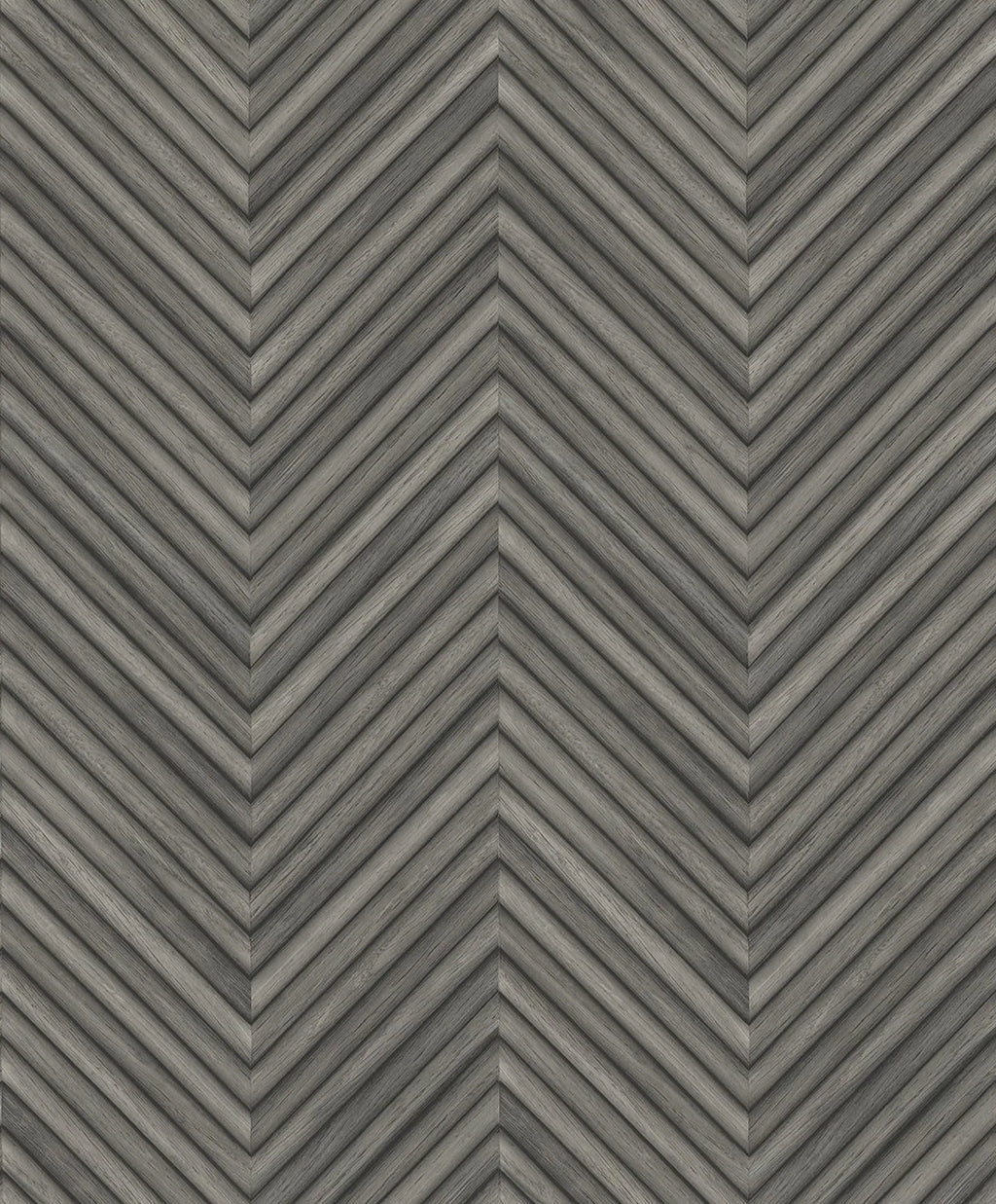 Papel pintado tejido no tejido efecto madera gris - Marburg - Imagen 4