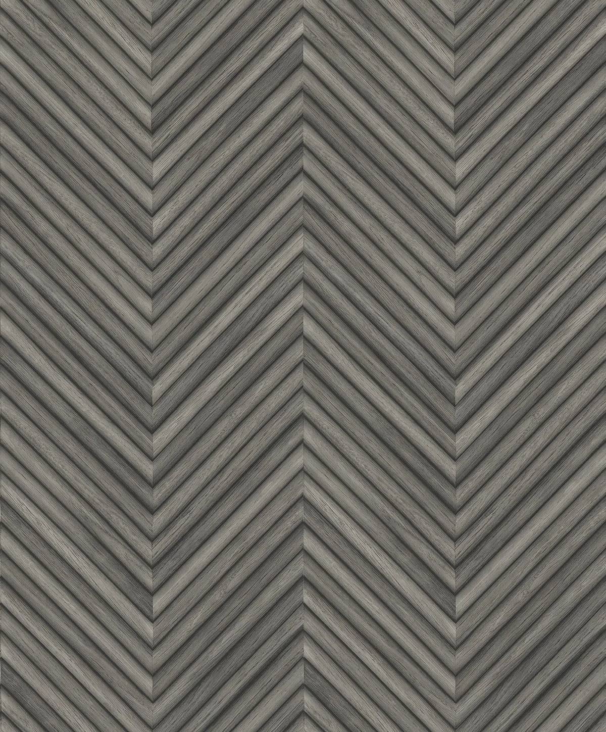 Papel pintado tejido no tejido efecto madera gris - Marburg - Imagen 4