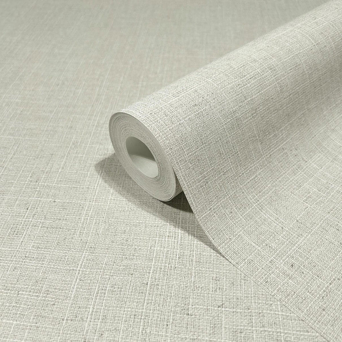 Papel pintado tejido no tejido liso gris y beige - Marburg - Imagen 3