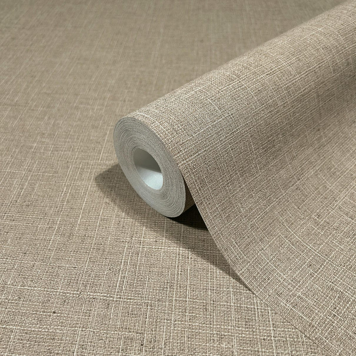 Papel pintado tejido no tejido liso marrón - Marburg - Imagen 3