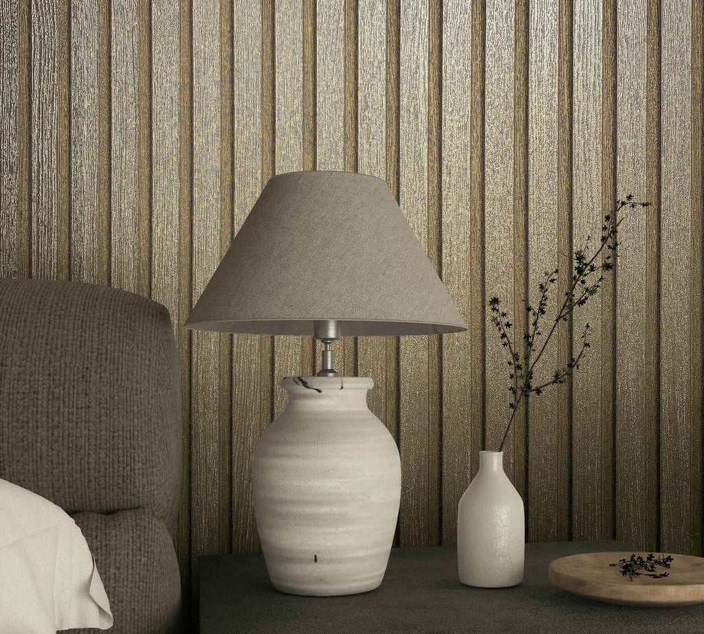 Vliestapete gold modern