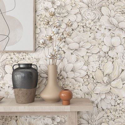 33951 Botanica Marburg Papel pintado - Foto 1