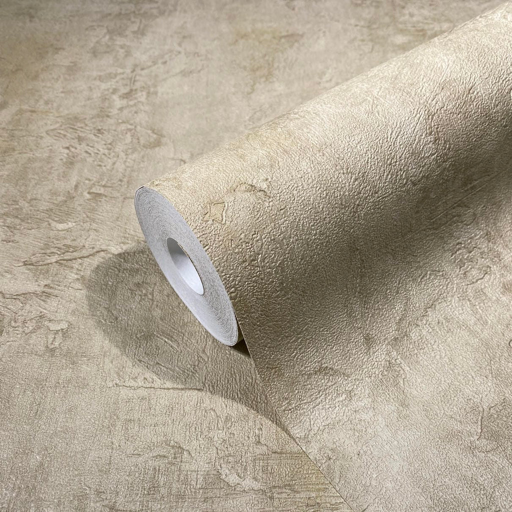 Papel pintado tejido no tejido con textura y relieve marrón - Marburg - Imagen 3