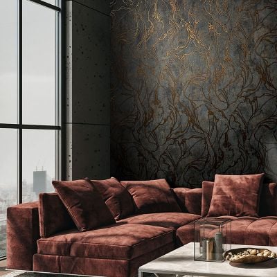 34256 City Glow Marburg Papel pintado - Foto 1