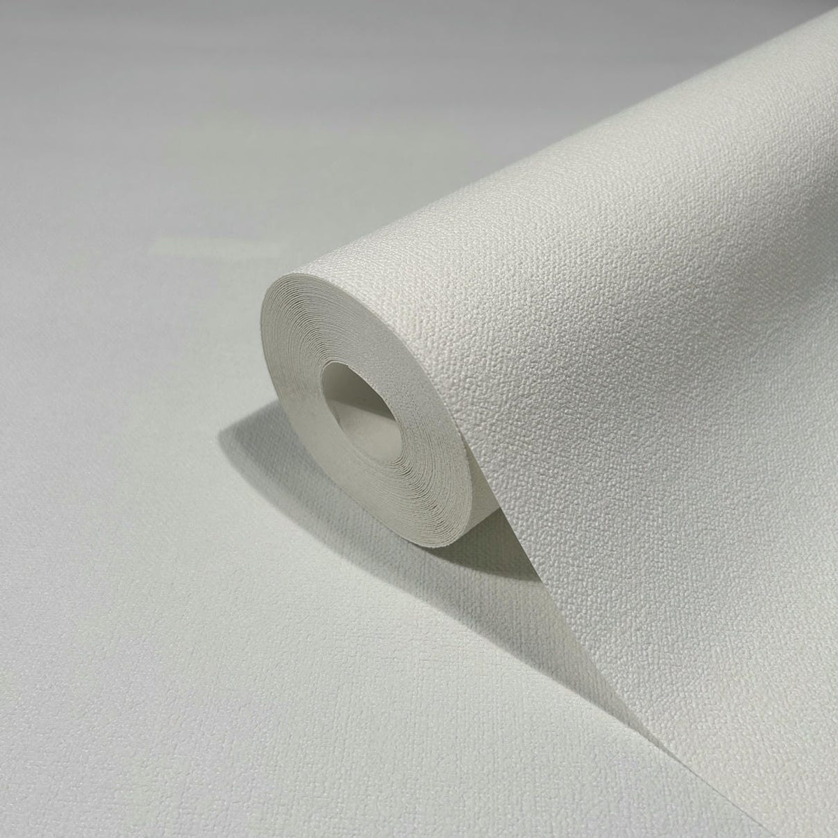Papel pintado tejido no tejido liso blanco - Marburg - Imagen 2