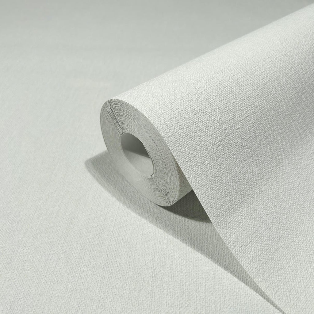 Papel pintado tejido no tejido liso gris - Marburg - Imagen 2