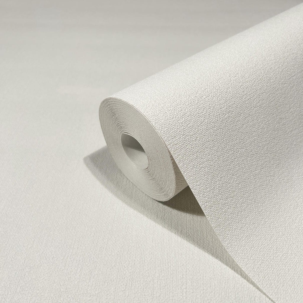 Papel pintado tejido no tejido liso beige - Marburg - Imagen 2