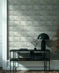 Vliestapete grau, beige holzoptik