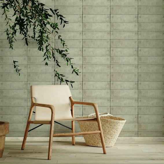 Vliestapete beige betonoptik