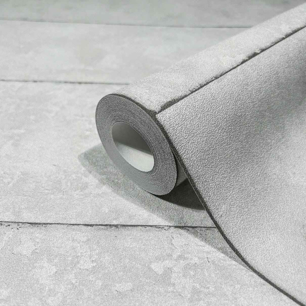 Vliestapete grau betonoptik