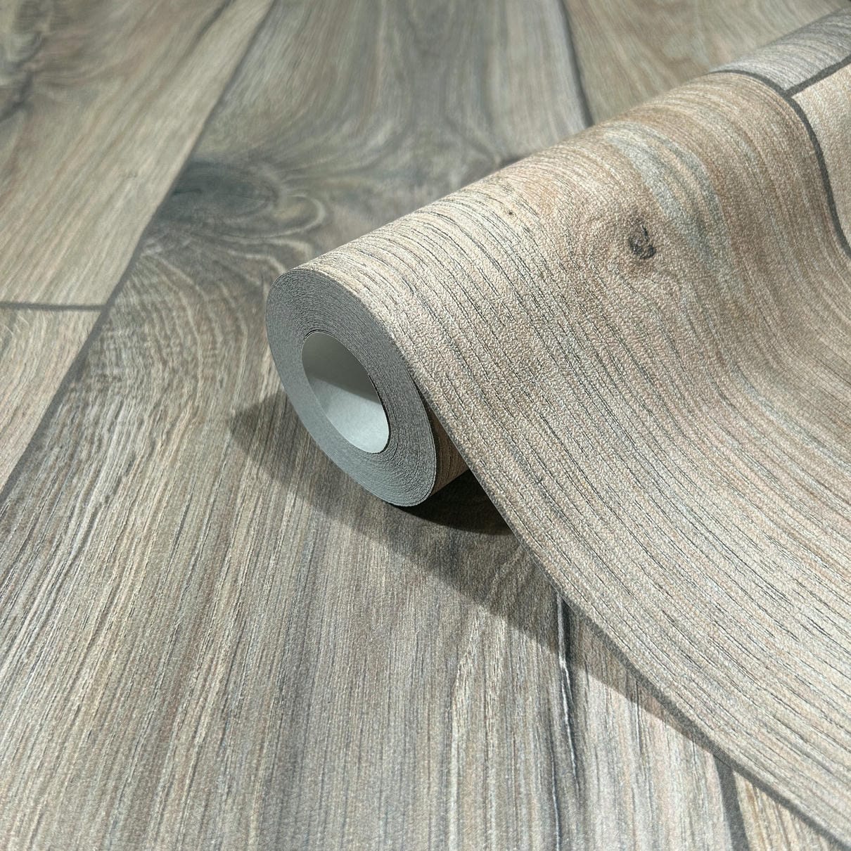 Vliestapete braun holzoptik