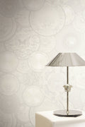 Versace 6-Vliestapete Vinyltapete Grau Kreise