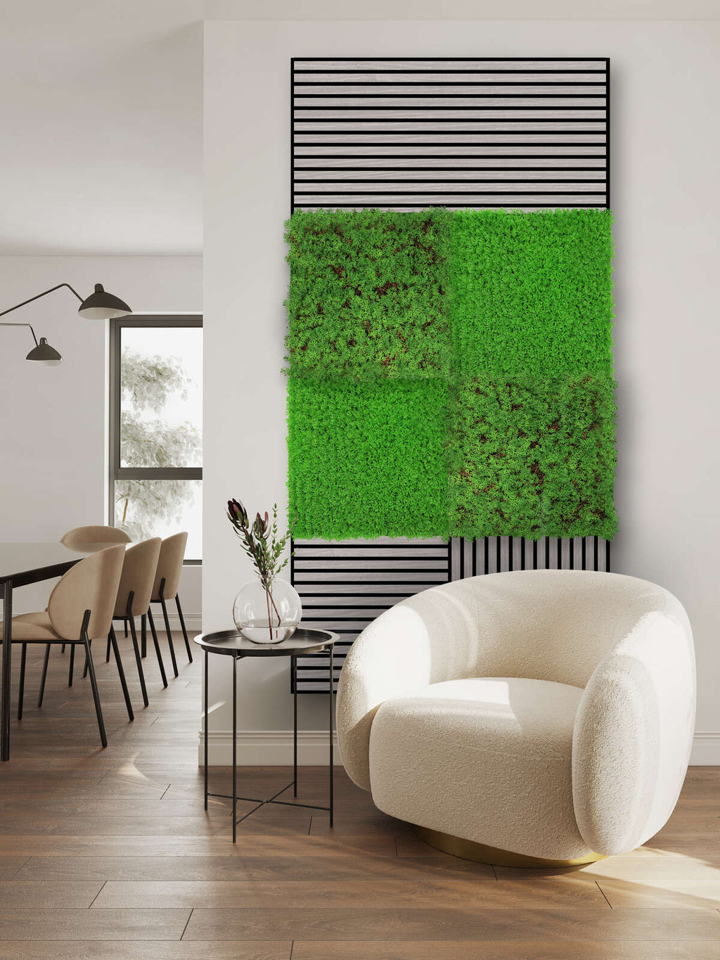 Panel Modular Wall - Thuja Tea Tree 52 x 52 x 6 cm (13668-0) - Imagen 10
