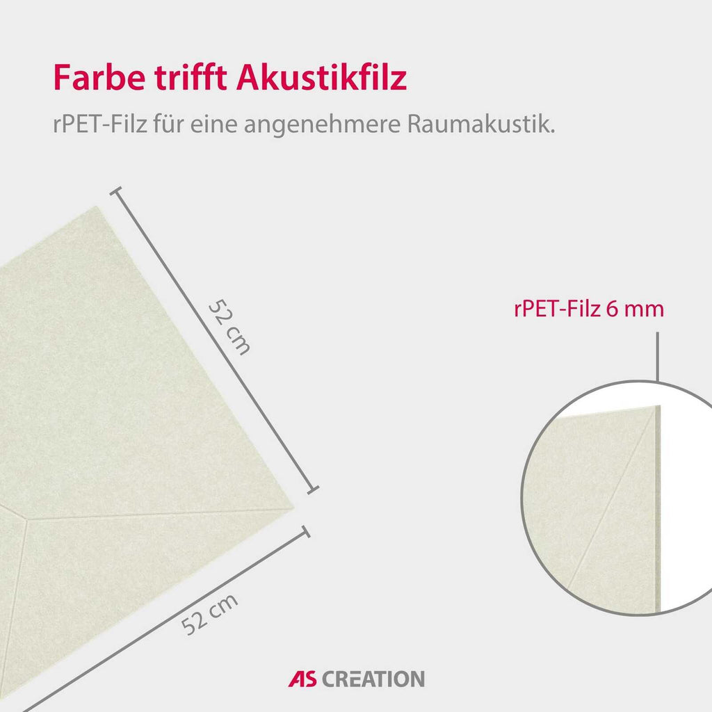 Panel Modular Wall - Cotton White 52 x 52 x 0.6 cm (13673-8) - Imagen 7