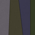 Fotomural Walls by Patel - Layered Cardboard 3 - Photo wallpaper minimalist & abstract- cardboard structure - Green, Purple