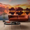 Fotomural Tropics mural Bora Bora in the sunset - AP Digital 3