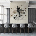 Fotomural Walls by Patel - Tourde France 1 - bike photo wallpaper vintage sketch