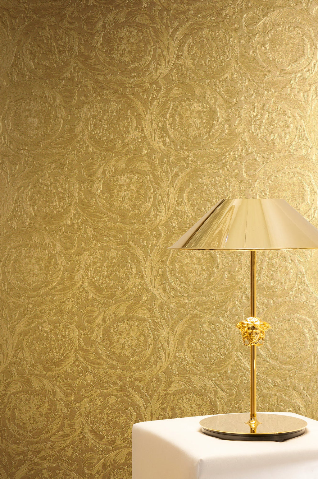 Versace 6-Vliestapete Vinyltapete Gold Floral