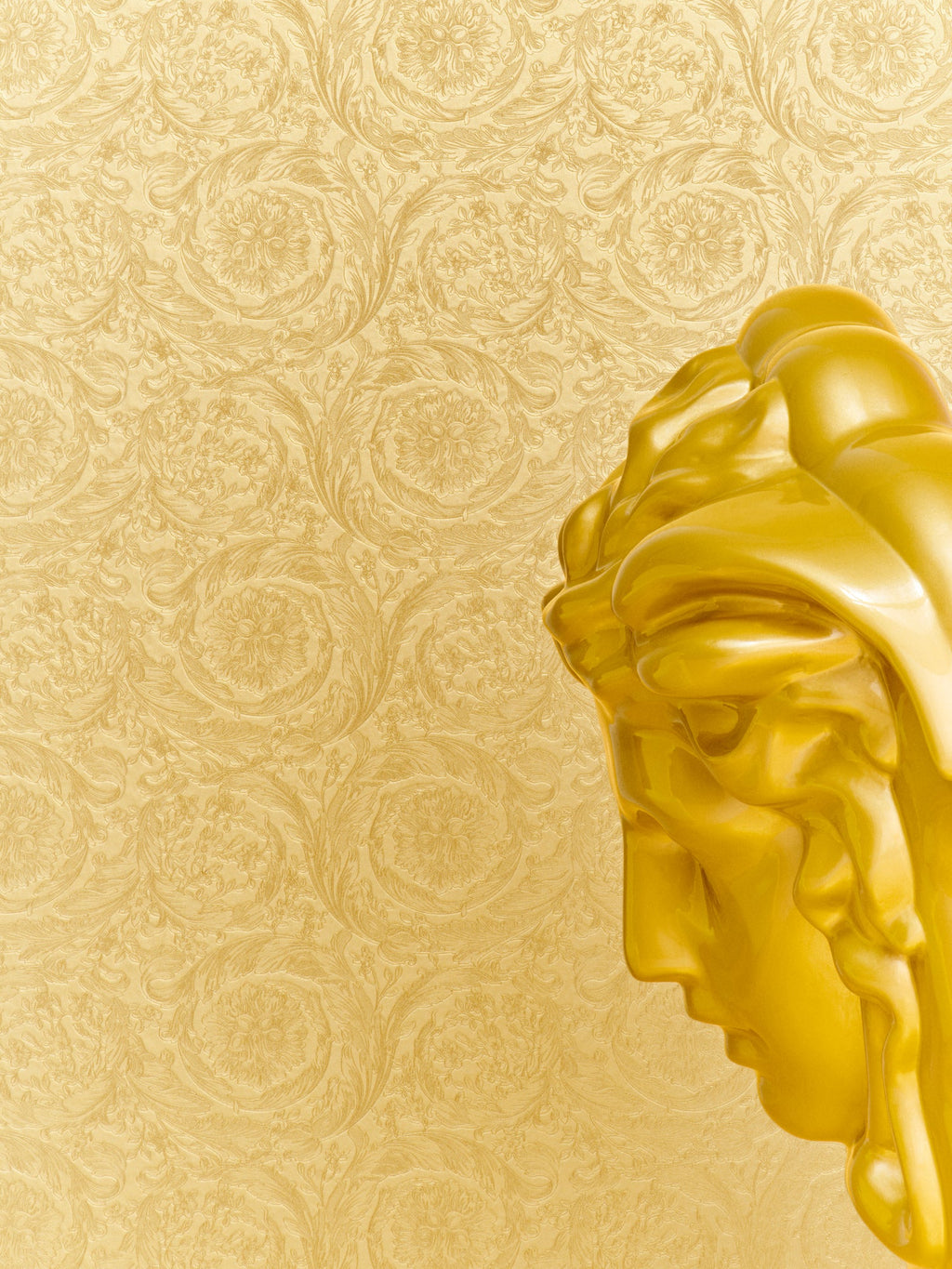 Versace 6-Vliestapete Vinyltapete Gold Floral