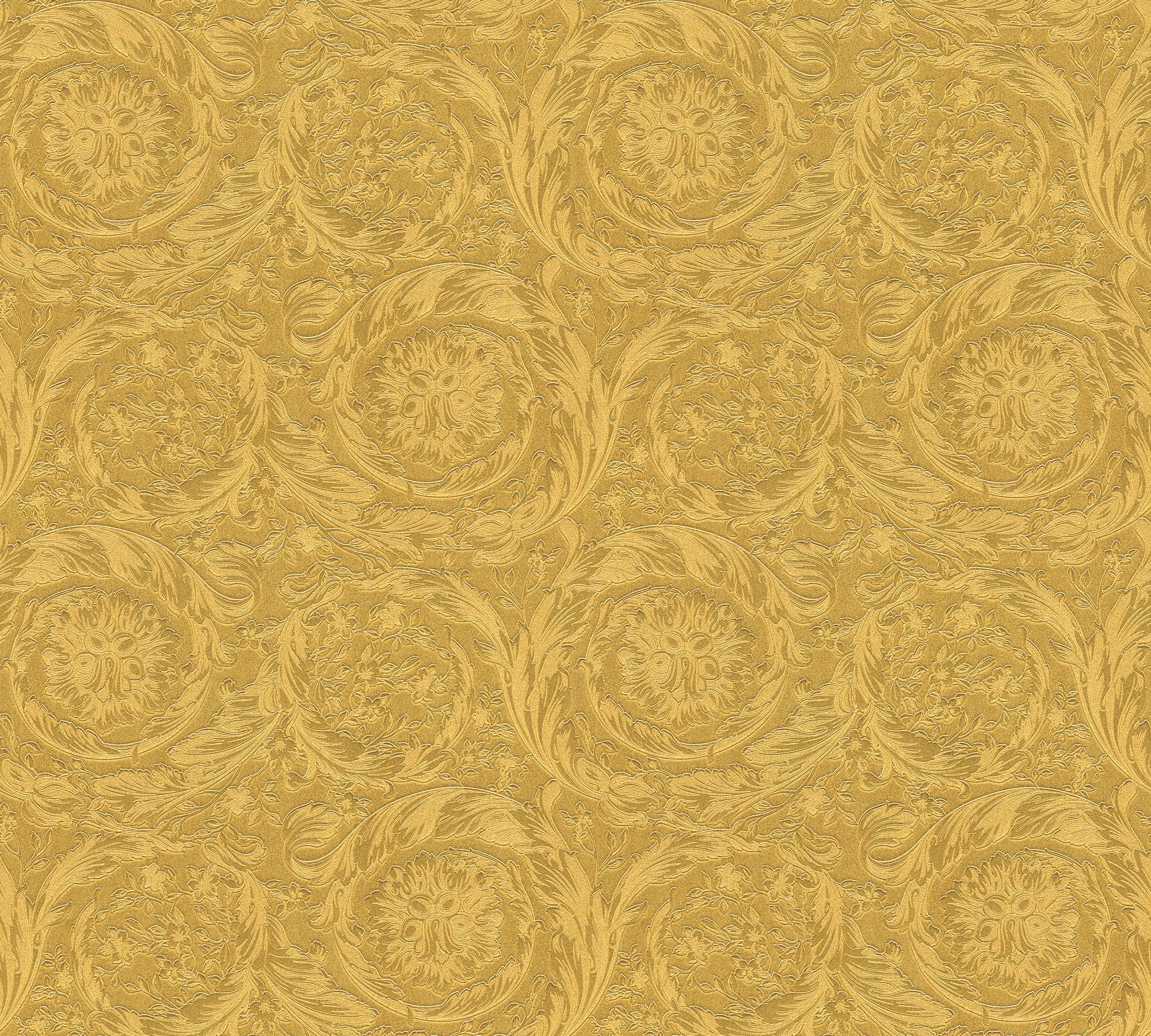 Versace 6-Vliestapete Vinyltapete Gold Floral