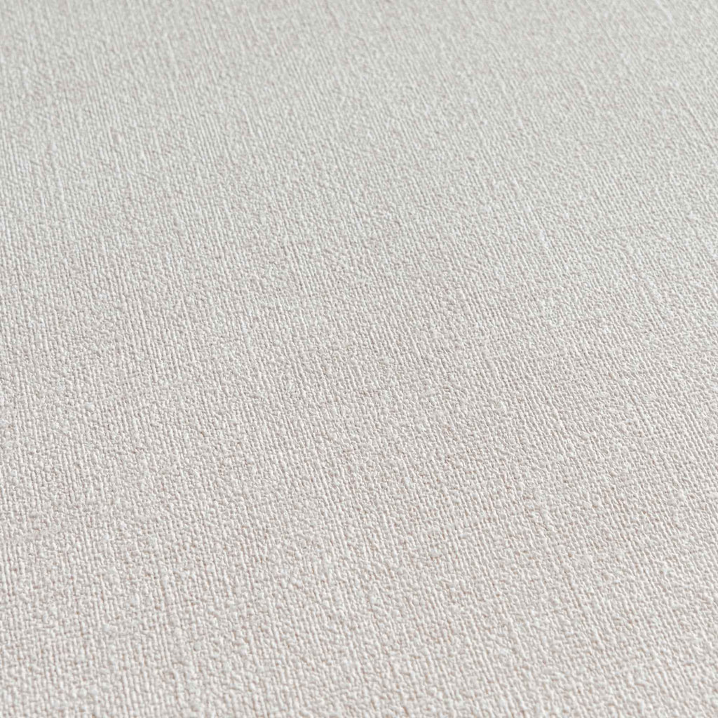 Hochwertige Vliestapete Creme Unitapete