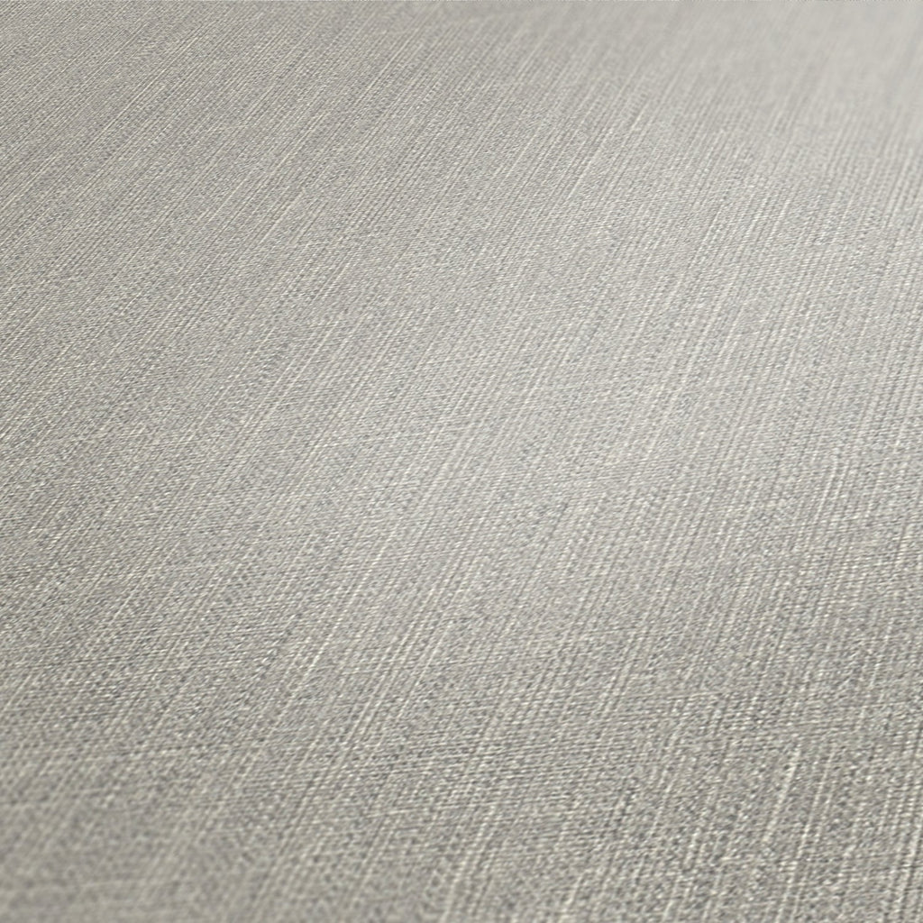 Hochwertige Vliestapete Grau Unitapete