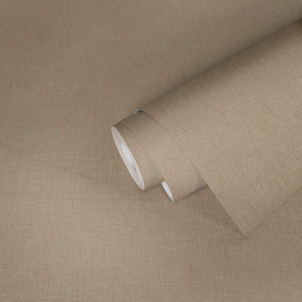 Hochwertige Vliestapete Beige Unitapete
