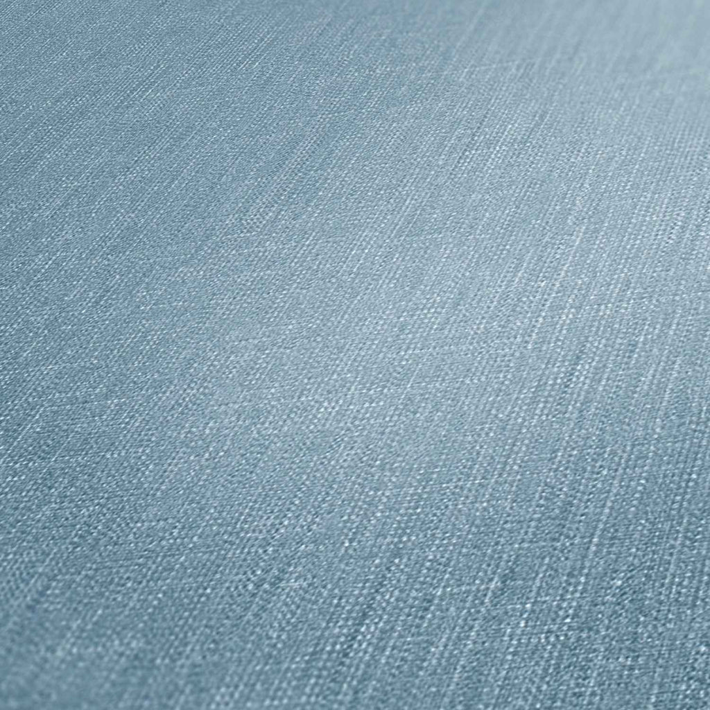 Hochwertige Vliestapete Blau Unitapete