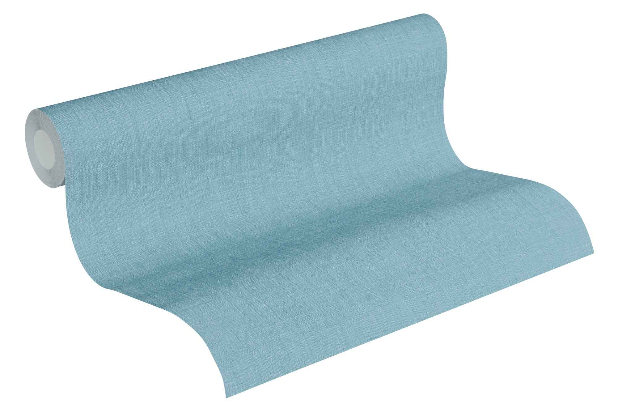 Hochwertige Vliestapete Blau Unitapete