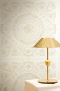 Versace 6-Vliestapete Vinyltapete Beige Versace-logo