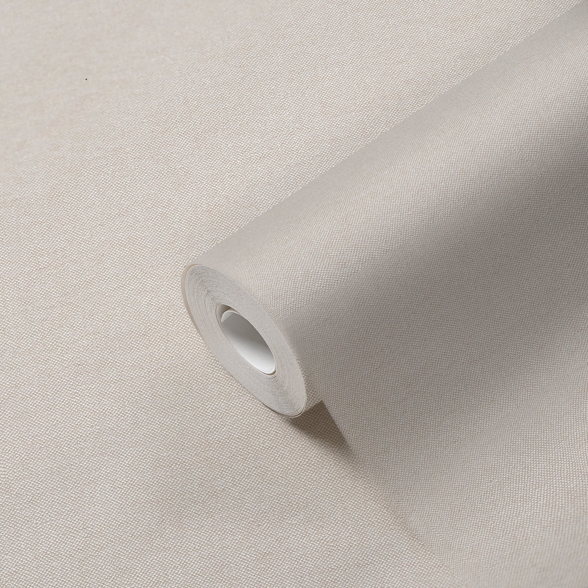 Hochwertige Vliestapete Beige Unitapete