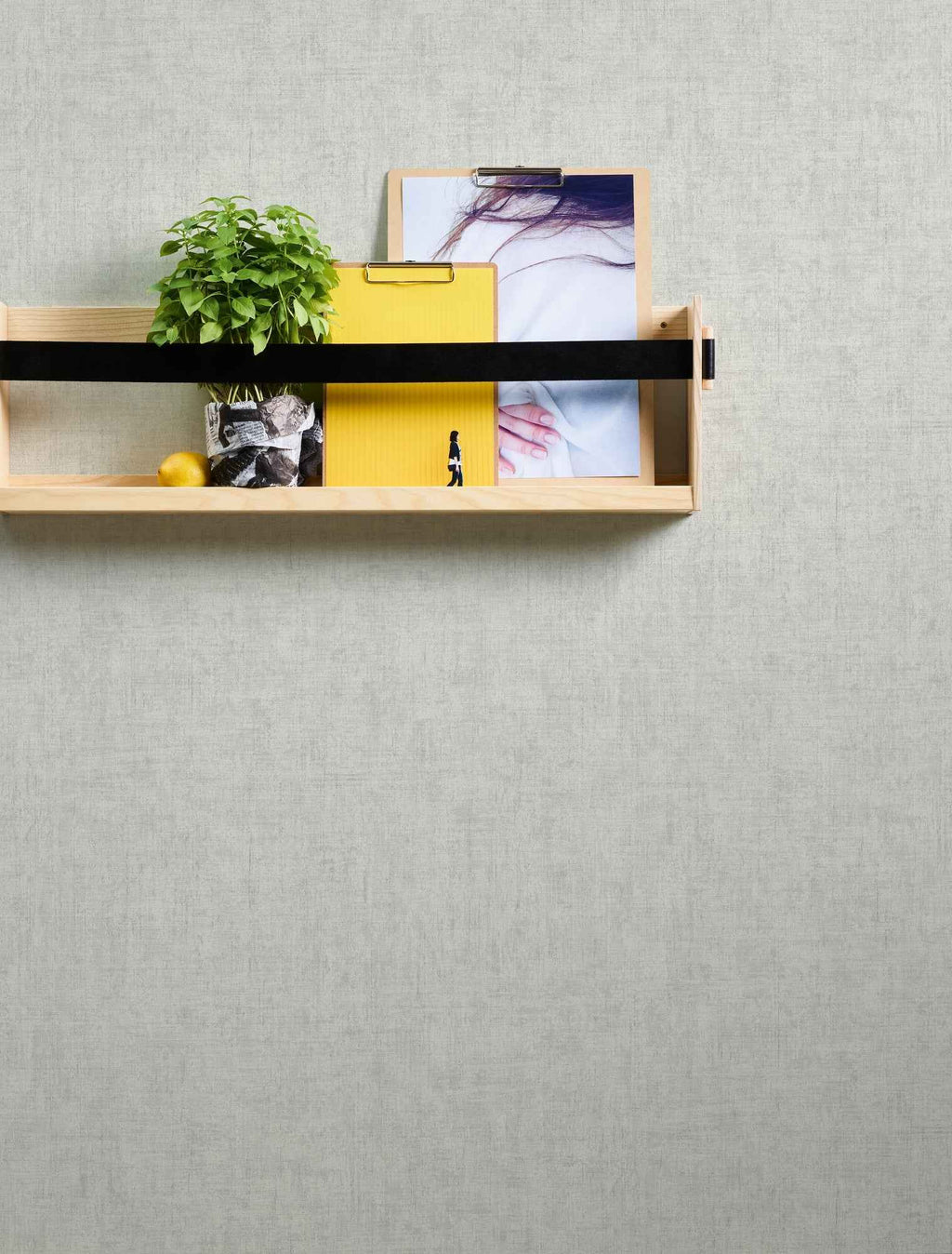 Hochwertige Vliestapete Grau Struktur