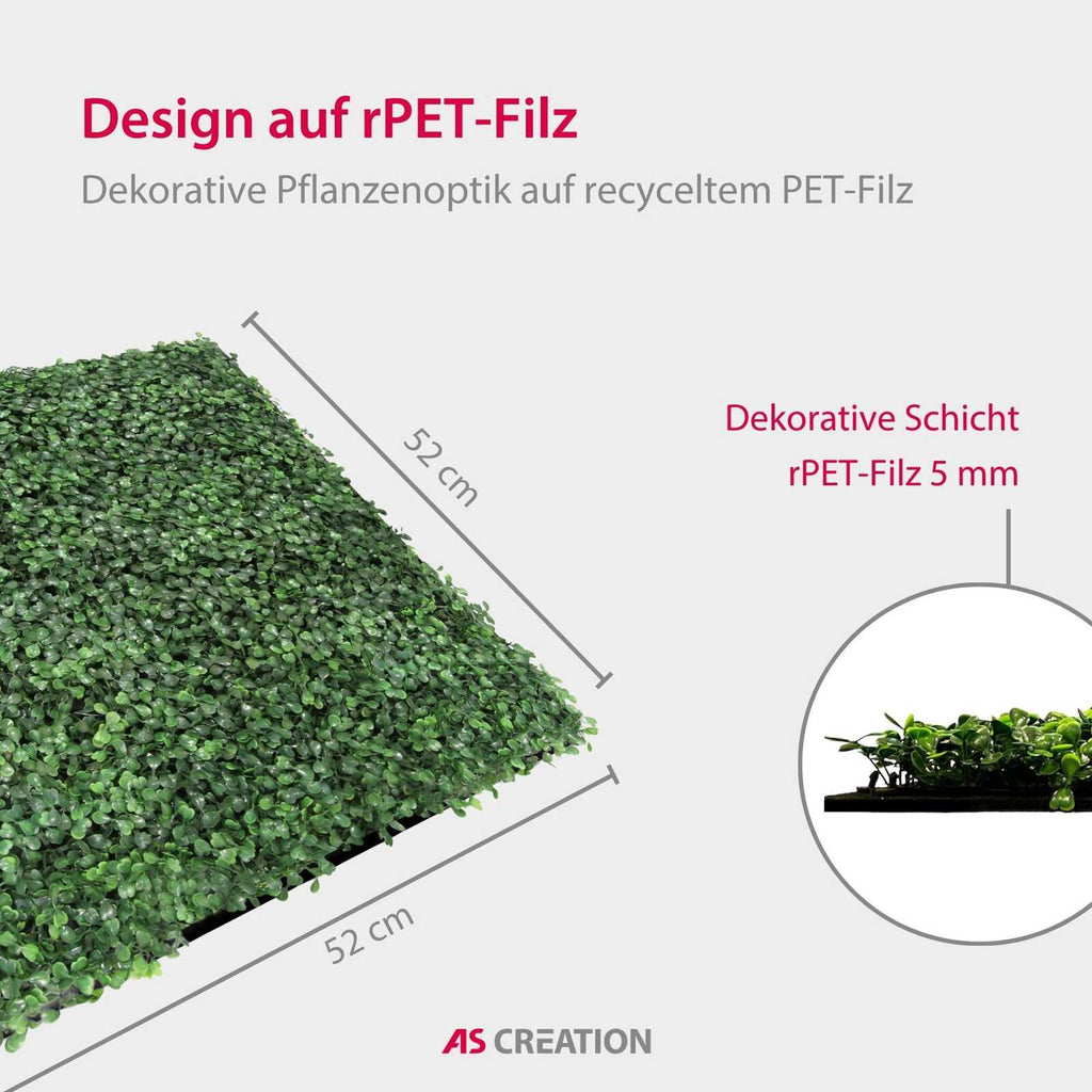 Panel Flora de Diseno Dark Green Design Buxus - Modular Wall - Foto 9