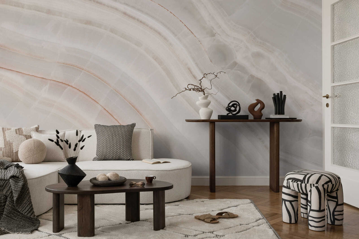 Fotomural Marble mural with marbled stone slab - AP Digital 3