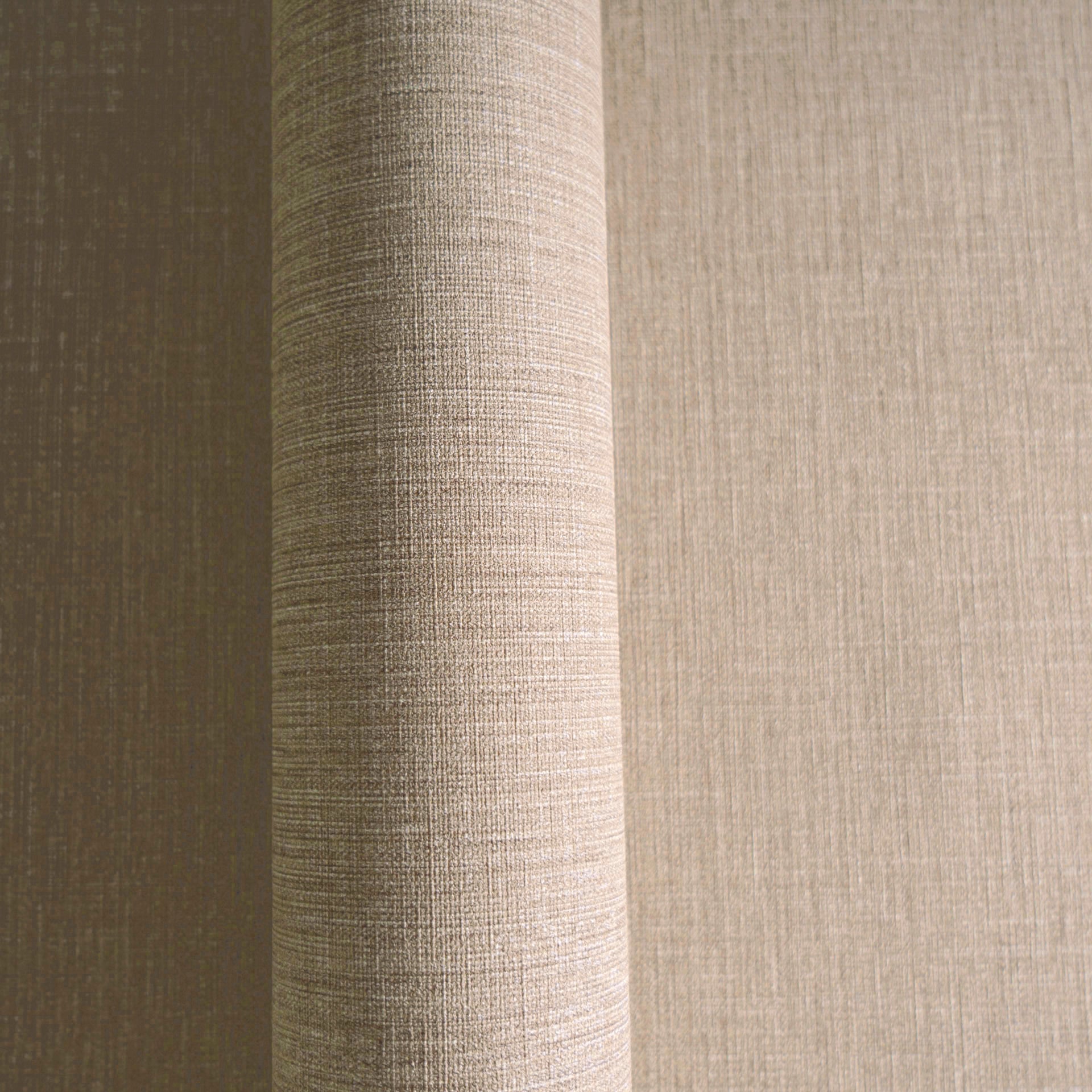 Hochwertige Vliestapete Beige Unitapete