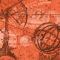 Fotomural Astronomy - vintage star chart design mural - AP Digital 1