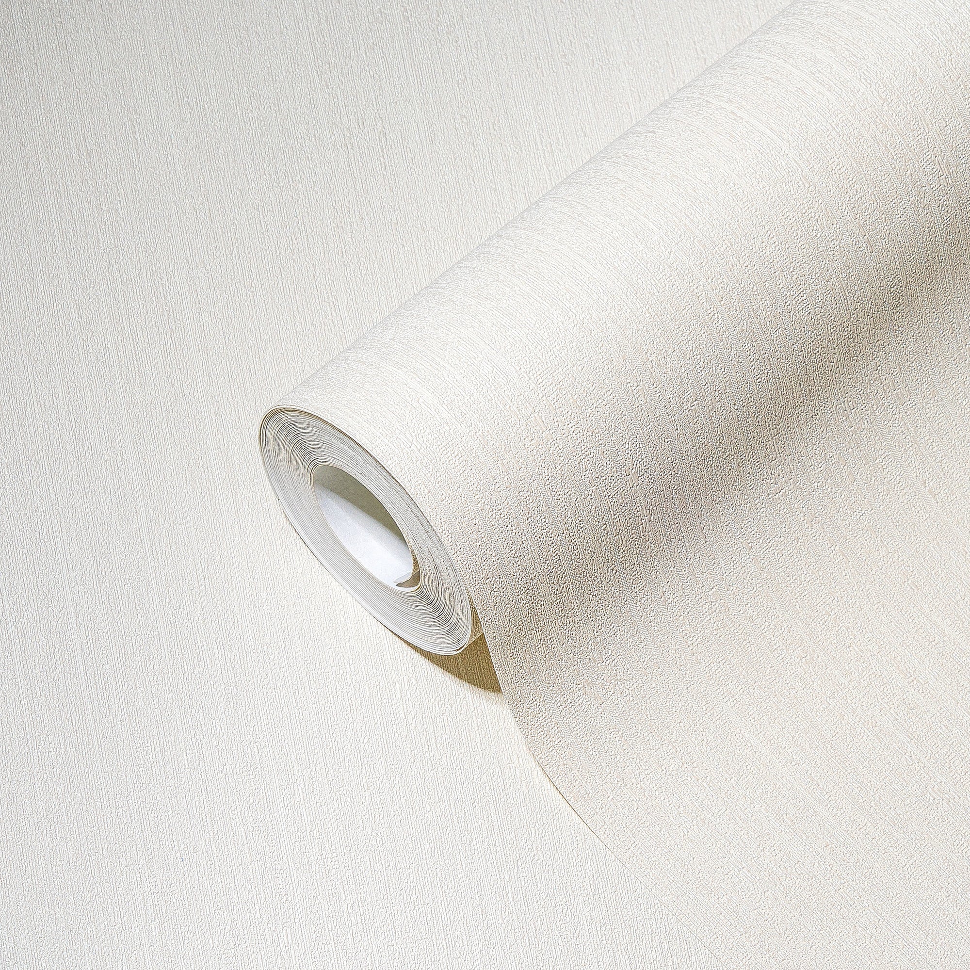 Hochwertige Vliestapete Creme Unitapete
