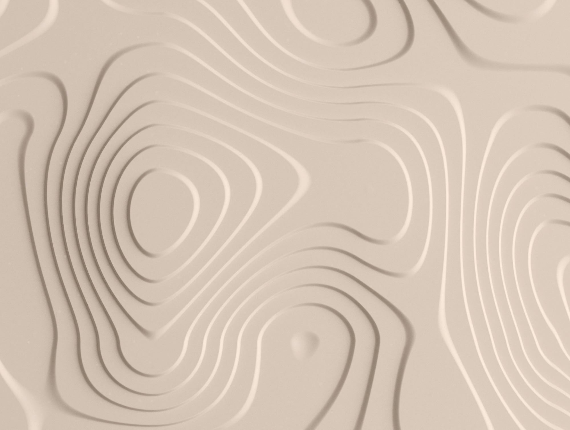 Hochwertige Fototapete Beige 3-d