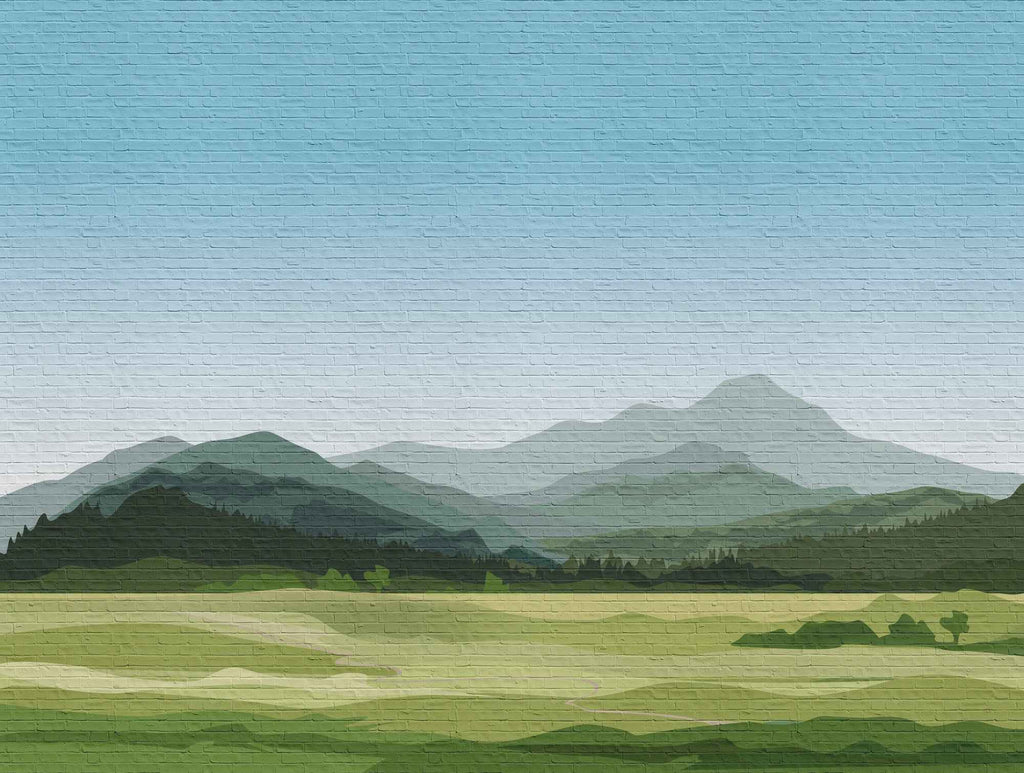 Hochwertige Fototapete Gruen Natur