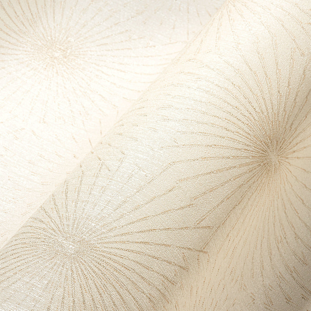 Hochwertige Vliestapete Creme Modern