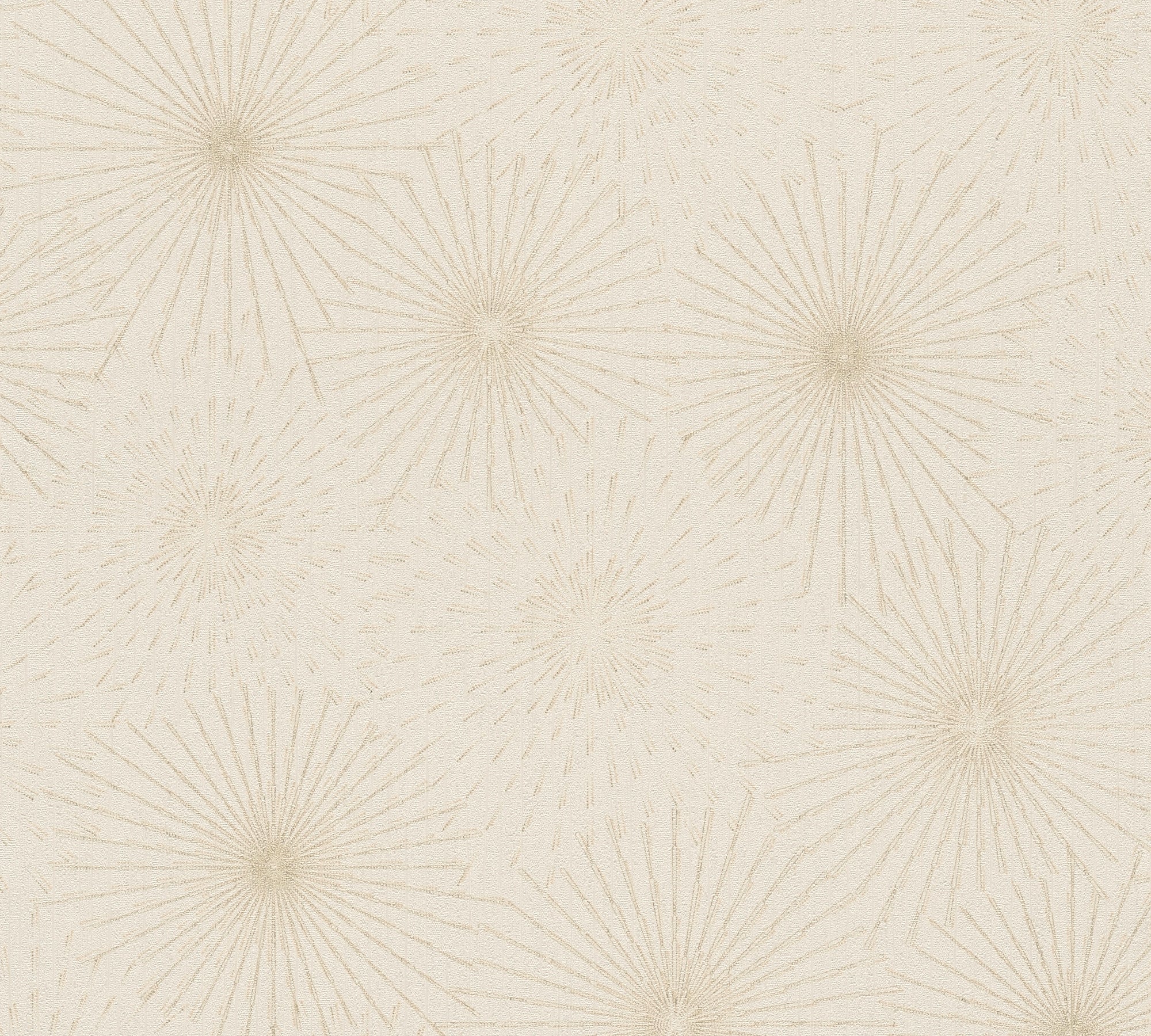 Hochwertige Vliestapete Creme Modern