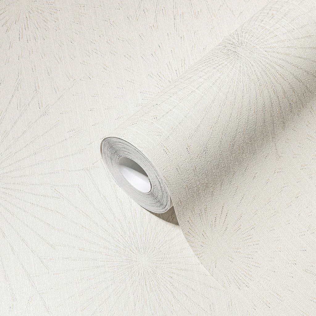 Hochwertige Vliestapete Creme Modern