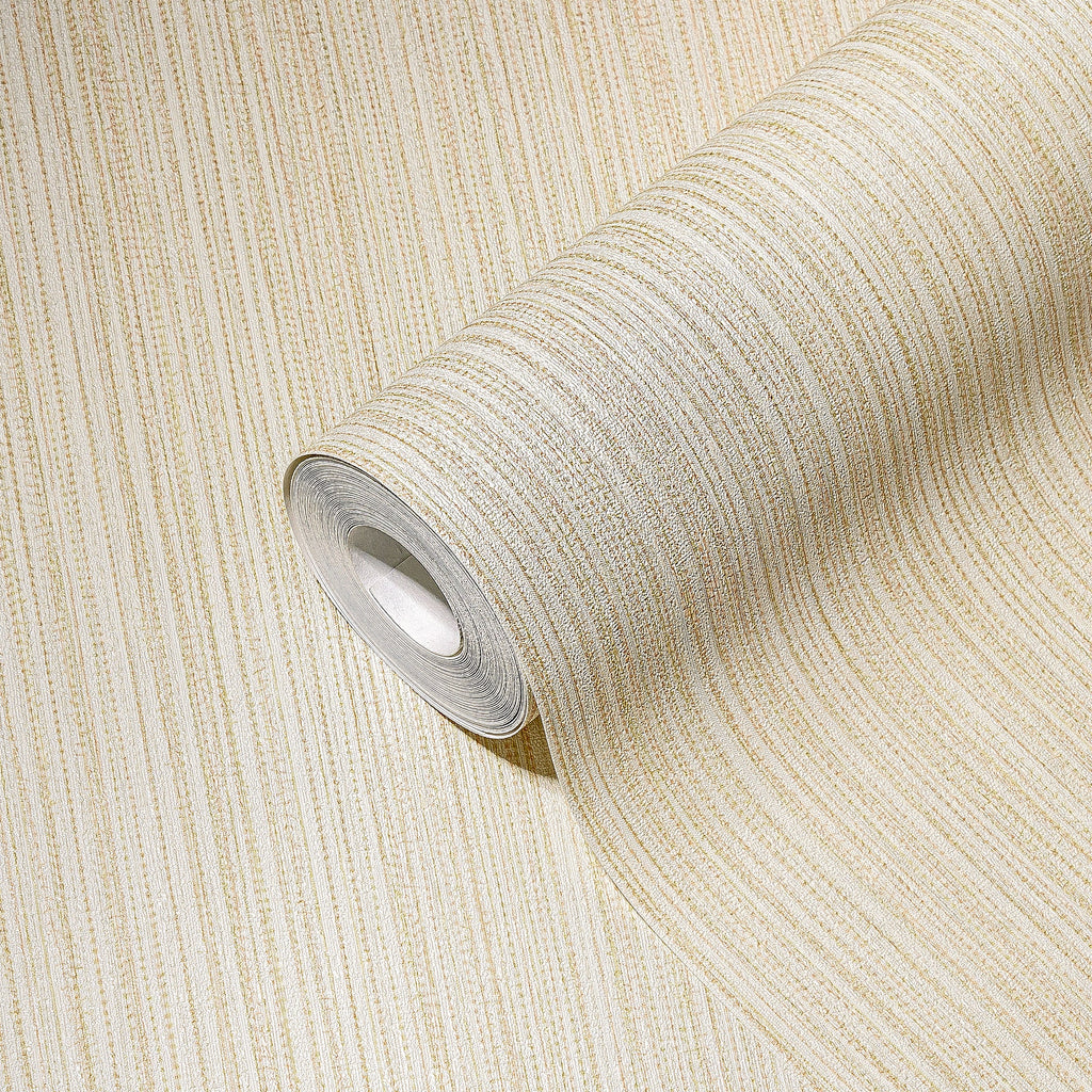 Hochwertige Vliestapete Beige Unitapete