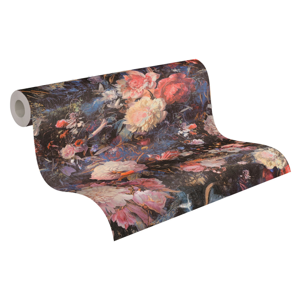 Hochwertige Vliestapete Bunt Floral