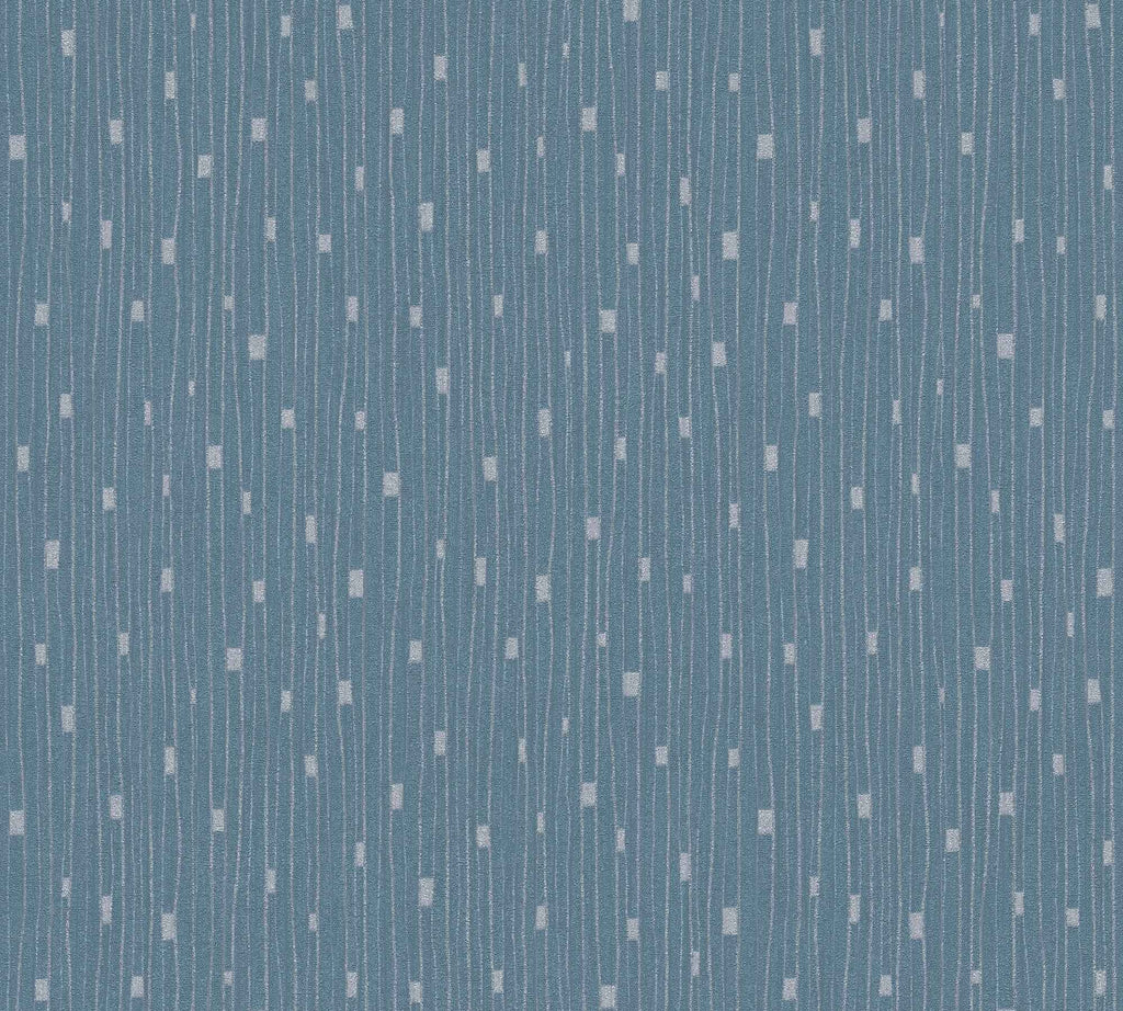 Hochwertige Vliestapete Blau Modern