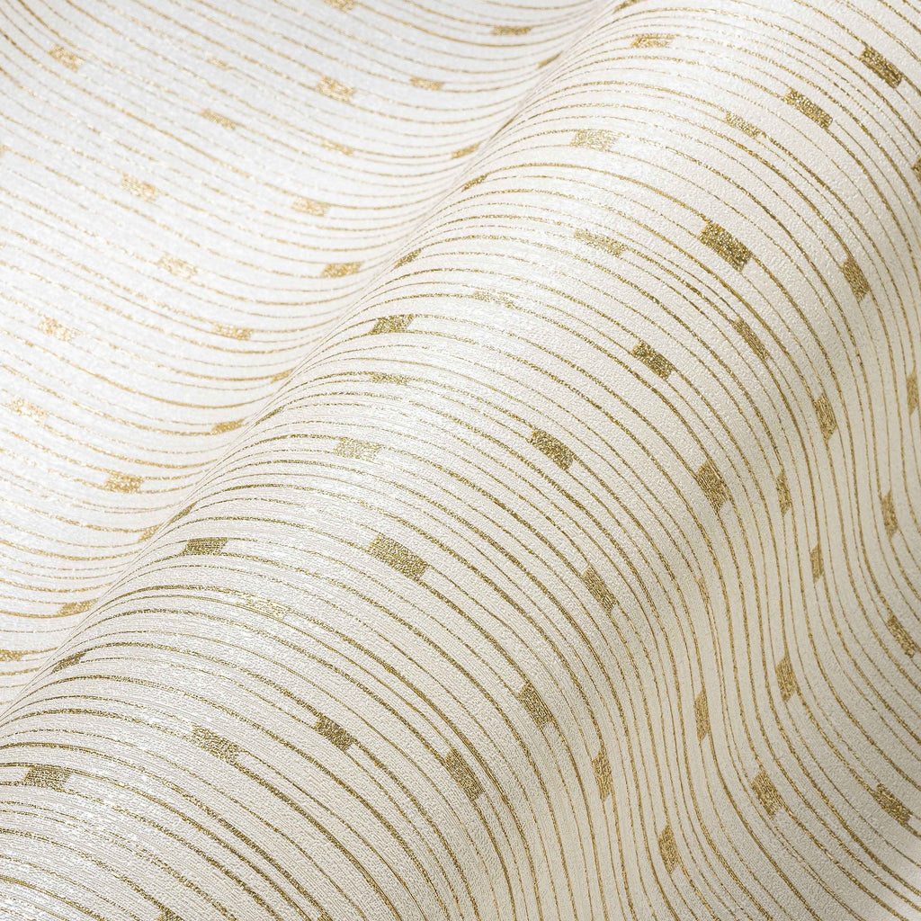 Hochwertige Vliestapete Creme Modern